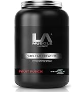 LA MUSCLE Nuclear Creatine - Super-Micronised Creatine Monohydrate Powder, The Strongest Formula ...